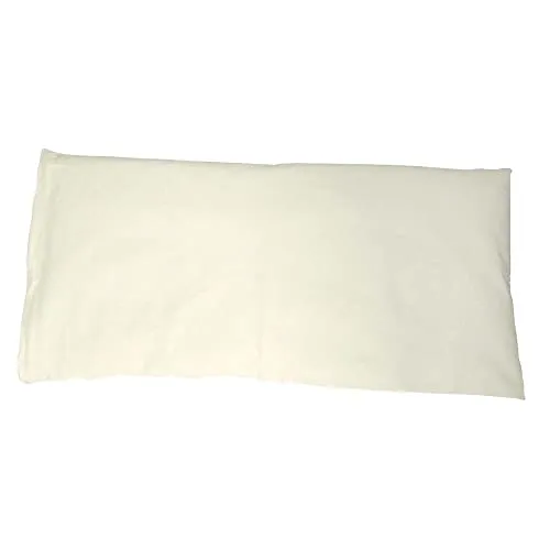 Buchweizen Kissen (37x75) Kopfkissen Baumwolle Bio-Buchweizen Schalen Natürlicher Schlafkomfort