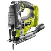 Ryobi Brushless Akku-Stichsäge ONE+ 18 V - Pendelhubstichsäge ohne Akku, optimale Schnittleistung und kabellose Flexibilität für präzise Arbeiten