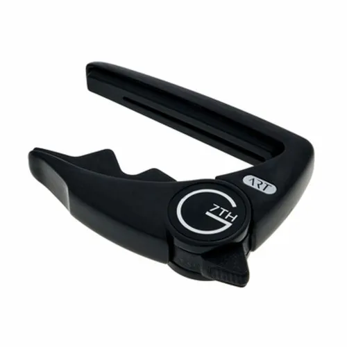 G7th Performance 3 Capo mit ART (Steel String Satin Black) - Kapodaster mit Adaptive Radius-Technologie für maximale Stimmstabilität und einfache Einhandbedienung. Ideal für alle sechssaitigen Gitarren und bietet preisgekrönte Qualität mit lebenslanger Garantie.