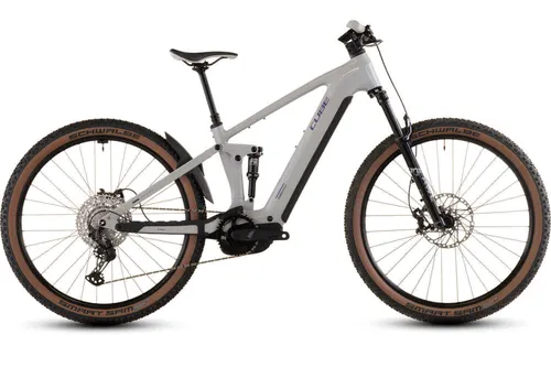 Cube Stereo Hybrid ONE22 SLX 800 greige ́n ́switch 2026 - E-Bike mit Bosch CX Antrieb und 800 Wh Akku für maximale Reichweite. Genießen Sie Fahrspaß auf anspruchsvollen Trails dank hochwertiger Federung und Shimano XT Schaltung.