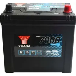 YUASA ybx7005 EFB Start Stop Akku - Motorradbatterien mit hoher Akkulaufzeit, entwickelt für Start-Stopp-Fahrzeuge, reduziert Wasserverlust um bis zu 30% dank innovativer Technologie.