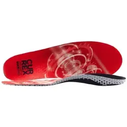 Currex Unisex BikePro Low Einlegesohle rot - Einlegesohlen für optimale Fußunterstützung beim Radfahren. Mit Druckumverteilung für mehr Power und verbesserte Durchblutung, ideal für lange Ausfahrten.