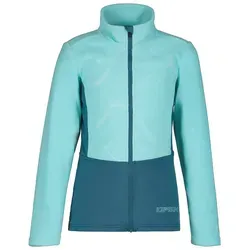 Icepeak Fleecejacke "Lometa" in Türkis - 116 - Leichte, schnelltrocknende Fleecejacke mit Stehkragen und Reißverschluss. Ideal für aktive Freizeit mit ihrem modernen Colour-Blocking-Design.