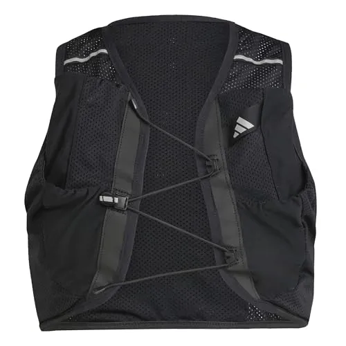 Funktionsweste ADIDAS PERFORMANCE "RUN VEST" für Herren - Sportliche Laufweste aus 100% Polyester mit CLIMACOOL-Technologie für optimales Feuchtigkeitsmanagement und hohen Tragekomfort bei langen Läufen.