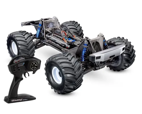 TRAXXAS X-Maxx X-Monster MT Chassis 8S VXL 1/7 Special 77036-4 - Robuster Monster Truck mit Allradantrieb, ideal für aufregende Offroad-Abenteuer. Brushless Motor und Elektroantrieb sorgen für hohe Leistung und Spaß beim Fahren.