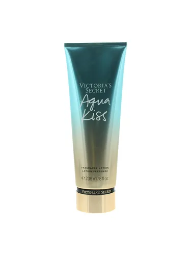 Victoria's Secret Aqua Kiss Nourishing Body Lotion 236 ml - Leichte Körperlotion mit frischem Duft, die schnell einzieht und die Haut geschmeidig macht. Ideal für die tägliche Pflege und sorgt für ein angenehmes Hautgefühl ohne fettige Rückstände.