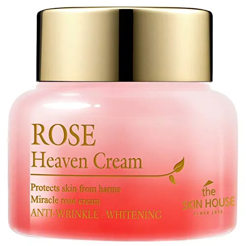 THE SKIN HOUSE since 1979 Rose Himmel Gesichtscreme 1,7 oz - Hochwertige Gesichtscreme mit frischem Hagebuttenöl, ideal für die tägliche Pflege. Unterstützt die Hautfeuchtigkeit und Elastizität für ein strahlendes Aussehen.