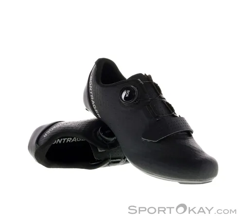 Bontrager Circuit Herren Rennradschuhe - Schwarz - Größe 42 - Fahrradschuhe mit hervorragender Kraftübertragung und atmungsaktivem Design, ideal für ambitionierte Radfahrer.