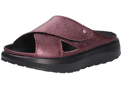 Joya Damen Pantolette ALICANTE W DARK PINK - Größe EUR 40 - Luftige Joya Pantolette für Damen in Dark Pink. Mit atmungsaktivem Textil und weicher, auswechselbarer Einlegesohle für optimalen Komfort. Ideal für Freizeit und Beruf – für ein angenehmes Tragegefühl den ganzen Tag.