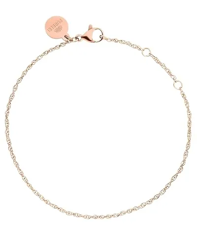 Purelei® Brave Armband (Rosegold) – Elegantes Damen Armband aus Edelstahl - Entdecke das filigrane Armband von PURELEI, inspiriert von Hawaii. Verstellbar von 16-19 cm, wasserfest und ideal für individuelle Layering-Looks – der perfekte Schmuck für jeden Anlass!