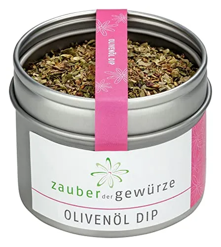 Zauber der Gewürze Olivenöl Dip – Mediterrane Gewürzmischung zum Dippen mit Olivenöl, auch für Marinaden & Antipasti, 30 g