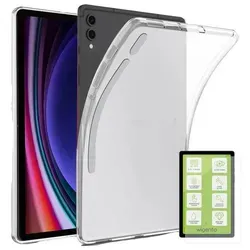 Für Samsung Galaxy Tab S10 Plus FE Plus / S9 Plus FE Plus / S8 Plus und FE Hülle Tablet Tasche Etuis Cover + H9 Glas