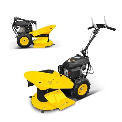 BAMATO Hochgrasschneider GS-170 mit RATO Motor - Rasenmäher für hohe Gräser, Unkraut und Gestrüpp, ausgestattet mit einem leistungsstarken RATO R225 Motor für effizientes Mähen.