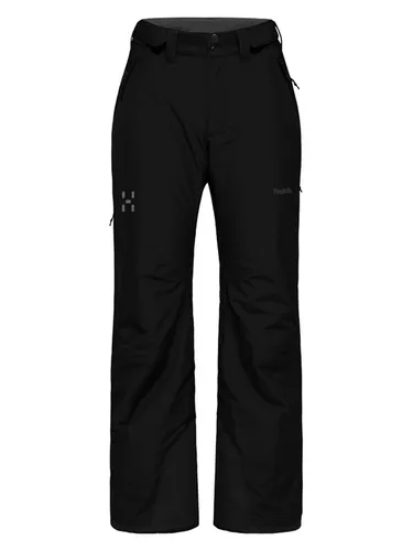 Haglöfs Gondol Ski- und Snowboardhose in Schwarz - S - Wasserdichte und atmungsaktive Ski- und Snowboardhose mit Gürtelschlaufen und seitlichen Reißverschlusstaschen für praktischen Komfort im Schnee.