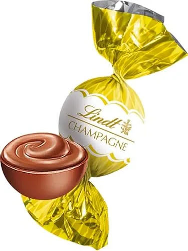 Lindt Champagner Kugel 3kg - Feine Pralinen mit Champagnergeschmack - Genießen Sie 238 exquisite Pralinen in Kugelform aus Vollmilchschokolade. Ideal zum Teilen und Verschenken. Perfekt für besondere Anlässe!