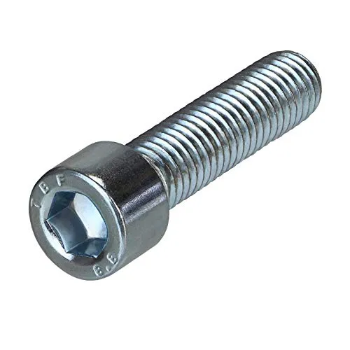 Zylinderkopfschrauben M10 x 40 mm DIN 912 verzinkt 8.8 - Klettergriffe, korrosionsgeschützt und ideal für robuste Anwendungen im Innen- und Außenbereich.