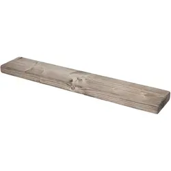 MoonTree Wandregal aus Holz, 200x3.8x15 cm, Braun - Rustikales Wandregal aus wiedergewonnenem Holz, individuell anpassbar und trägt bis zu 20kg. Ideal für Ihr Wohnzimmer, bringt natürliche Schönheit und Funktionalität in jeden Raum.