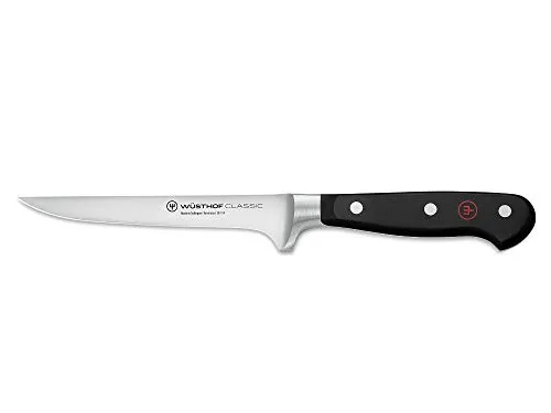 WÜSTHOF Classic Ausbeinmesser 14 cm - Hochwertige Präzision - Ausbeinmesser für präzise Schnitte, ideal zum Auslösen von Knochen und Enthäuten. Ergonomischer Griff und ultrascharfe Klinge aus Wüsthof Stahl, Made in Germany.