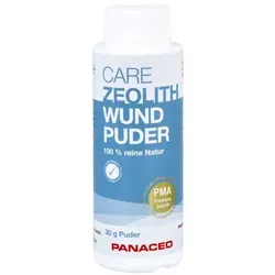 Panaceo Care Zeolith Wundpuder - Schnelle Wundversorgung mit Panaceo Care Zeolith Wundpuder. Der PMA-Zeolith saugt Wundsekrete auf und schützt die Wunde. Ideal für Babys, Sportler und unterwegs. Vertraue auf die Kraft der Natur!