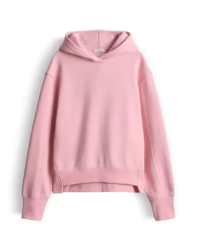 OPUS Damen Sweatshirt GESPI Regular Hoodie Coral Blush, Größe 38 - Vielseitig kombinierbares OPUS Sweatshirt aus weichem Baumwollmix. Ideal für Büro, Freizeit oder besondere Anlässe. Zeitloses Design und angenehmes Tragegefühl für stilbewusste Frauen.