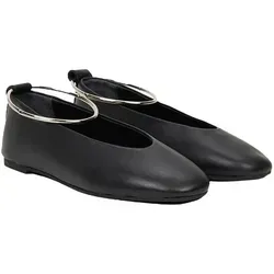 DESA Damen-Ballerinas aus Wildleder – Bequem und Alltagstauglich | Schwarz - 39 - Elegante Damen-Ballerinas aus Wildleder, ideal für den täglichen Einsatz. Mit atmungsaktivem Futter und flexibler Sohle für hohen Tragekomfort. Perfekt für lässige und stilvolle Outfits.