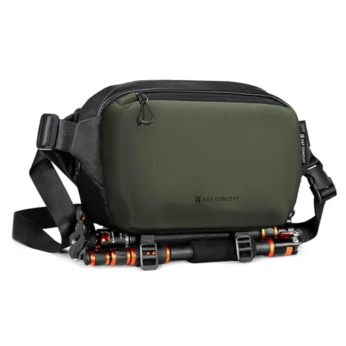 K&F CONCEPT Kamera-Rucksack, Schultertasche, quadratische Tasche, Taschen für Fotografen, Kamera-Rechteck-Hülle, kompatibel mit Canon/Nikon/Sony/DJI Mavic Drohnen-Rucksack