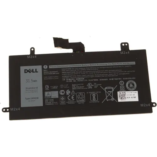 Dell Laptop Batterie 1x3 Zellen 2622mAh - Notebook Akkus - Hochleistungsbatterie für DELL Latitude 5285 2-in-1, sorgt für lange Laufzeiten und zuverlässige Leistung.