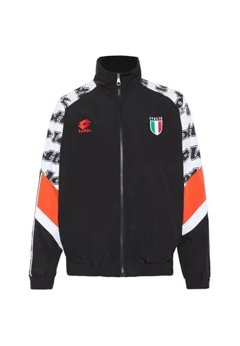 Lotto Herren Trainingsjacke Loose Fit 1325017 Schwarz - Größe XXL - Sportliche Herren Trainingsjacke von Lotto im Loose Fit für optimalen Tragekomfort. Ideal für Training und Freizeit, bietet sie Bewegungsfreiheit und ein modernes Design für jeden Anlass.