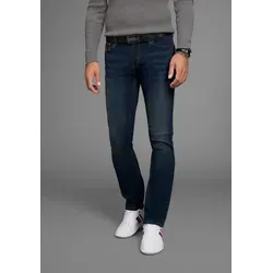 Bruno Banani Straight-Jeans "Hutch" - Moderne Jeans mit gerader Beinform und modischen Destroyed-Effekten, ideal für lässige Outfits und hohen Tragekomfort durch elastische Denimqualität.