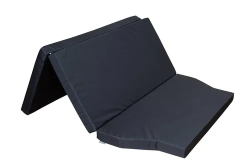 Premium Schlafauflage 190x140cm für SpaceTourer & Zafira Live - Faltbare Kaltschaum Matratze für Bus und Camping, bietet höchsten Komfort durch 6 cm Visco Schaumstoff. Ideal für vielseitige Anwendungen und einfach zu verstauen.