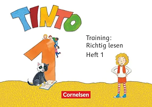 Tinto 1 - Neubearbeitung 2018: 1. Schuljahr - Training: Richtig lesen: Arbeitsheft 1+2 im Paket