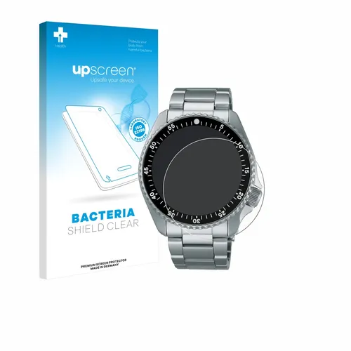 upscreen Schutzfolie für Seiko 5 Sports SRPM11K1 Anti-Bakteriell Displayfolie