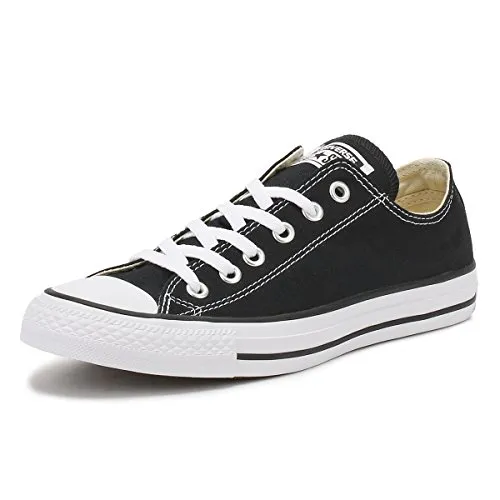 CONVERSE Chuck Taylor All Star Core Ox Sneakers, Gr. 41, schwarz - Sportliche Skaterschuhe aus hochwertigem Textil mit Gummikappe und leicht profilierter Laufsohle. Ideal für den Alltag und Topseller unter den Sneakern.