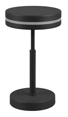 Trio Leuchten LED Tischleuchte Franklin 526510142 - Tischlampen mit energiesparender 6 Watt LED, 30000 Stunden Lebensdauer und warmweißem Licht für optimale Ausleuchtung. Stilvolles Design in Anthrazit, ideal für modernes Wohnen.