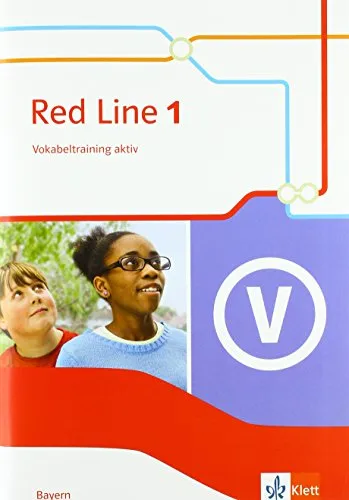 Red Line 1. Ausgabe Bayern: Vokabeltraining aktiv Klasse 5 (Red Line. Ausgabe für Bayern ab 2017)