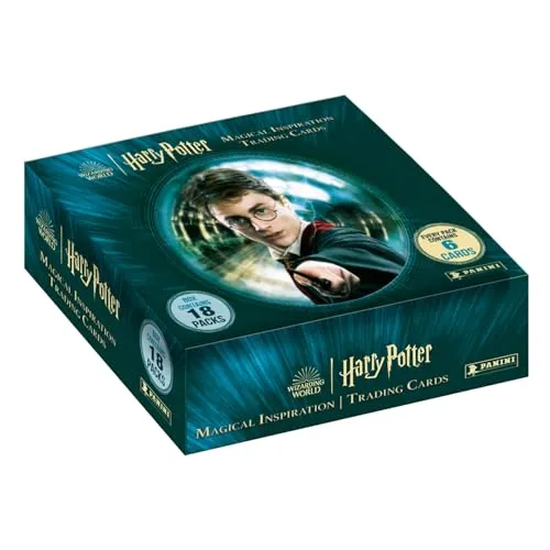 Panini Harry Potter Magical Inspiration Display - Sammelkarten Display mit 18 Boostern (108 Karten) für den perfekten Einstieg in die magische Harry Potter Serie. Entdecke 478 Karten und Limited Editions!