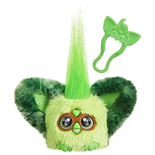 Furby Furblets AVO-KAH Mini-Plüschtier, Avocado-Motiv, grün, Musik & Geräusche, Lebensmittelspielzeug für Kinder ab 6 Jahren