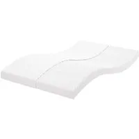vidaXL Schaumstoffmatratze 140x220cm mit 7 Liegezonen - Matratze mit 7 Liegezonen für optimale Druckentlastung und maximalen Komfort. Der pflegeleichte Bezug aus weichem Gewebe sorgt für eine angenehme Nachtruhe.