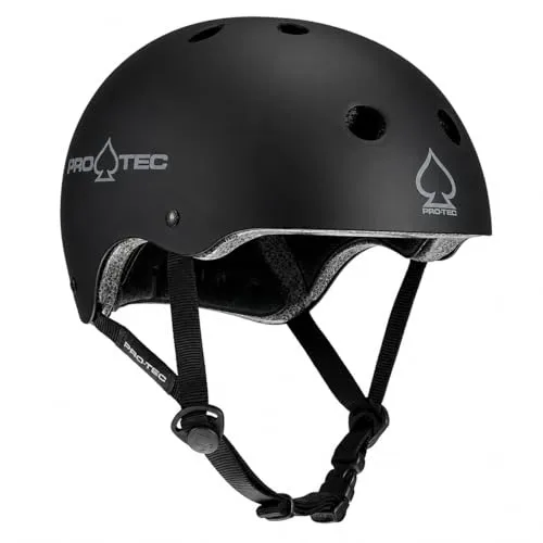 Pro-Tec Helmet FullCut Certified - Robuster Skate-Helm aus HDPE mit EPS-Innenfutter für optimalen Tragekomfort. 17 Belüftungsöffnungen sorgen für eine angenehme Luftzirkulation und reduzieren das Schwitzen beim Skaten.