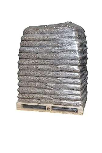 Jumbogras® Einstreu-Pellets aus Miscanthus|Elefantengras als Groß-Tier & Pferdeeinstreu, statt Stroh u. Sägespäne, für saubere Boxen|Stall|Paddock (1 Palette Einstreu Pellets 64 x 15 kg)
