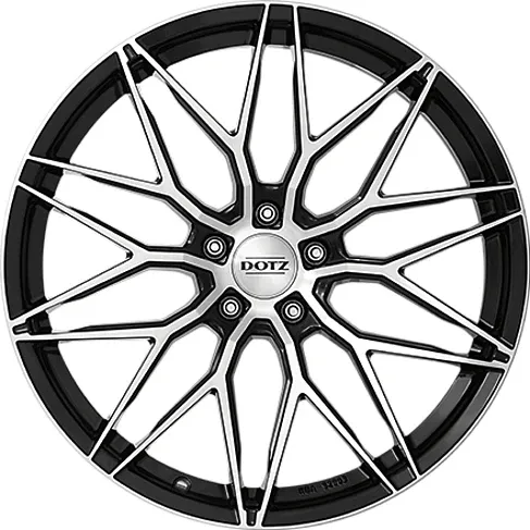 DOTZ SUZUKA 8.5J x 19 Zoll ET 25 LK 5x112 Alufelge - Autofelgen, hochwertige Aluminiumfelgen in 19" für optimale Performance und individuelles Design, passend für viele Mercedes Modelle.