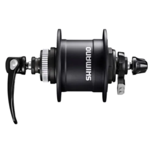 Shimano Alivio Disc Center Lock Nabendynamo DH-T4050-1D - Naben für Fahrräder, leistungsstarker Nabendynamo mit 32 Loch für zuverlässige Energieversorgung während der Fahrt.