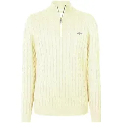 Cotton Cable Half Zip - Stylischer Baumwoll-Half-Zip-Pullover, ideal für jeden Anlass. Bequem und vielseitig, perfekt für die Übergangszeit.