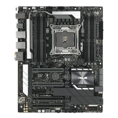 ASUS WS C422 Pro/SE - Motherboard - ATX - LGA2066 Socket - C422 Chipsatz - USB 3.1 Gen 1, USB-C Gen2, USB 3.1 Gen 2 - 2 x Gigabit LAN - HD Audio (8-Kanal)