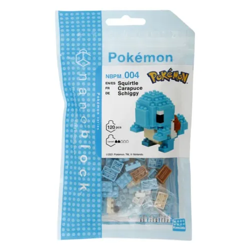 nanoblock - Pokémon - Squirtle, Pokémon Series Building Kit