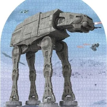 Star Wars at-at Double-Sided Jigsaw Puzzle. 1000 Pieces