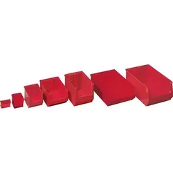 Sichtlagerkasten mk4 B148xT240xH130 mm rot VE 25 Stk. - Artikel: 7830403504