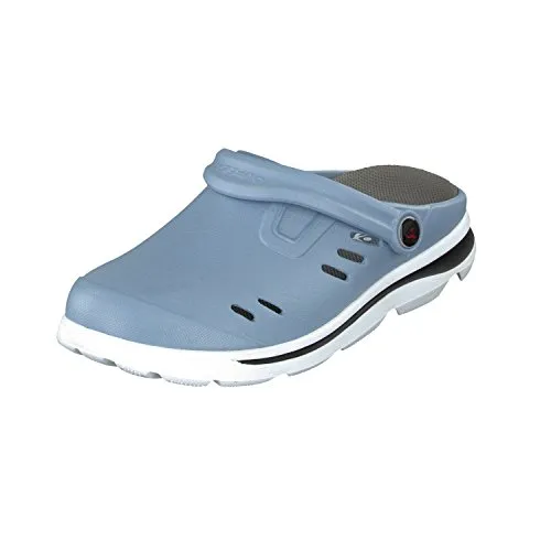 chung shi Unisex Dux Ortho Clogs - Eisblau, 36/37 EU (XS) - Clogs für Damen mit geschlossener Zehenkappe, ideal für Beruf und Freizeit, einlagenfähig und bietet Spritz- und Stoßschutz.
