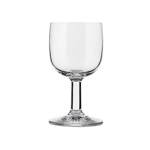 Alessi Weinglas GLASS FAMILY 0,2 L von Jasper Morrison – 4 Stück - Elegante 4er Set Weingläser aus Kristallglas, entworfen von Jasper Morrison. Mit einem Fassungsvermögen von 0,2 Litern und einer Höhe von 13,2 cm ideal für stilvolle Anlässe.
