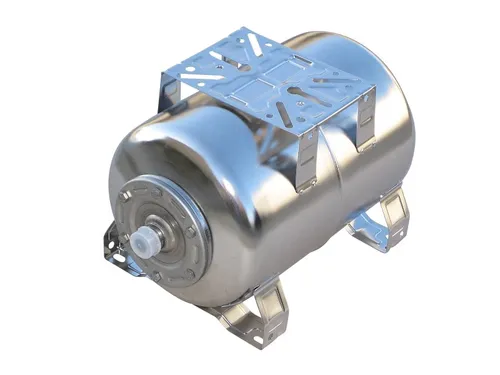 Varem INOXVAREM 20 l Membran Druckkessel aus Edelstahl V2A - Pumpen - Hochwertiger Druckkessel aus korrosionsbeständigem Edelstahl für langlebige Leistung und zuverlässigen Druck.